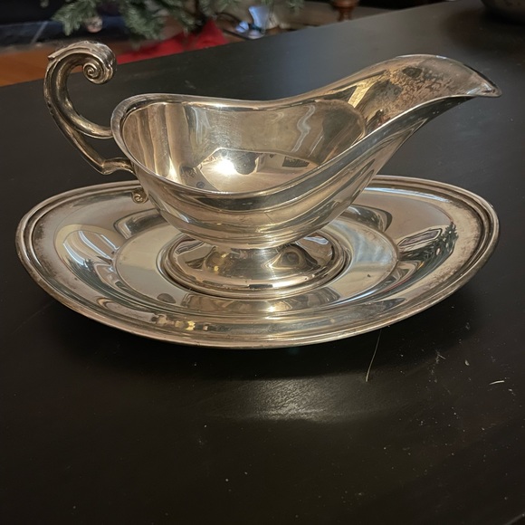 Other - Nice vintage Gravy Boat Silver Plate